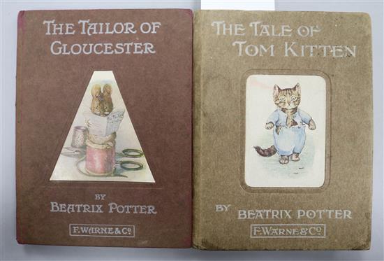 Beatrix Potter, The Tale of Tom Kitten (1907), 1st edition,